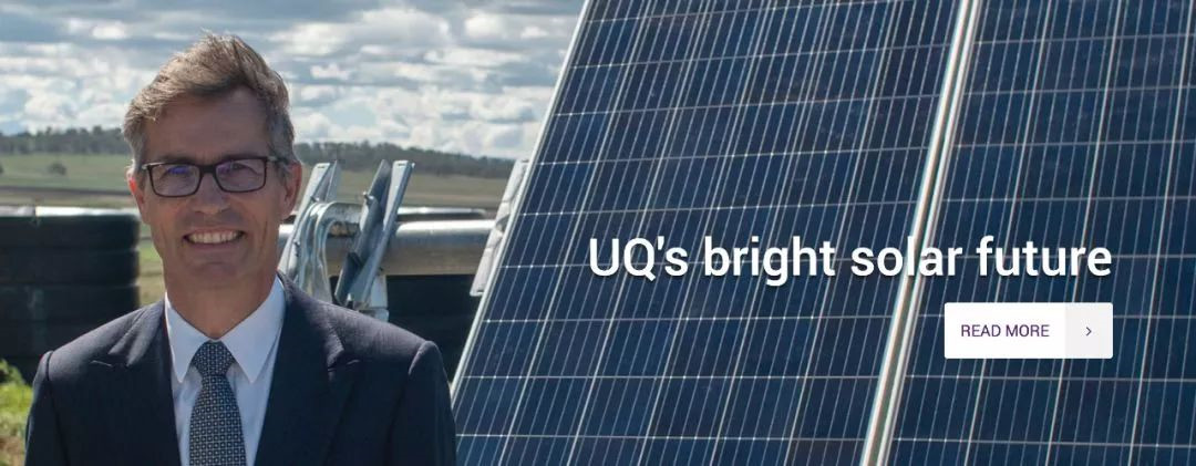 里程碑｜昆士兰大学将成为世界首个利用可再生能源供应100％电力使用的高校！